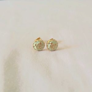 Eat Me Alice and Wonderland earrings